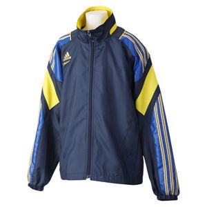 アディダスジャパン adidas（アディダス） adidas Professional ウィンドジャケット 長袖Jr WJ389 カレッジネイビー×ビビットイエロー 150