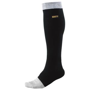 ZETT（ゼット） カラーソックス BK185CL ブラック 2629