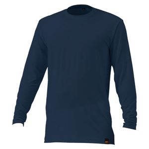 ZETT（ゼット） ライトフィットアンダーシャツ 丸首長袖 BO8410 2900 M