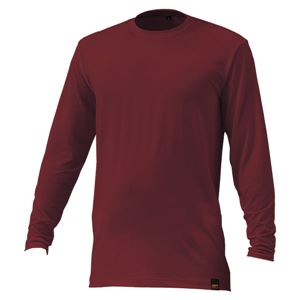 ZETT（ゼット） ライトフィットアンダーシャツ 丸首長袖 BO8410 6800 M