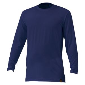 ZETT（ゼット） ライトフィットアンダーシャツ 丸首長袖 BO8410 7400 O