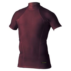 ProStatus（ZETTゼットプロステイタス） ProStatus ハイネック半袖アンダーシャツ BPRO111R エンジ M