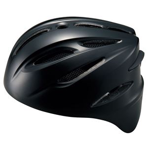 ZETT（ゼット） 軟式捕手用ヘルメット ブラック M（54～57cm） BHL40R