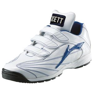 ZETT（ゼット） トレーニングシューズ ラフィエットNX ホワイト×マリンブルー 25.0cm BSR8263