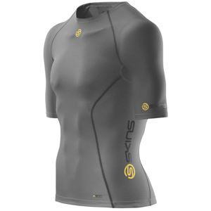 SKINS（スキンズ） A200 メンズ ショートスリーブトップ ミックスグレー L J60102004D