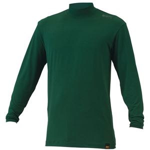 ZETT（ゼット） ライトフィットアンダーシャツ ハイネック長袖 （野球） BO8420A グリーン 2XO