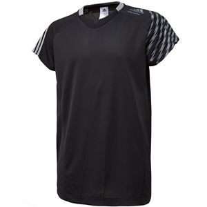 adidas（アディダス） adidas Revolution トレーニングシャツ半袖 （野球） DDO63 ブラック J／S