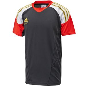 adidas（アディダス） adidas Professional トレーニングシャツ半袖 ジュニア用 （野球） DDO64 ブラック J130