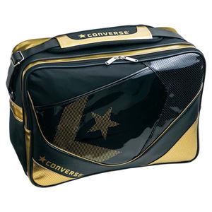 CONVERSE（コンバース） ショルダー（M） C1362053 ブラック×ゴールド