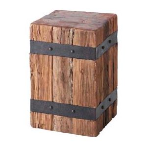 AZUMAYA ウッドブロックスツール TTF-134