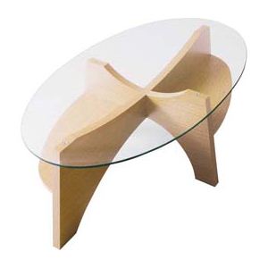 AZUMAYA オーバルテーブル LE-454NA