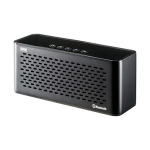 サンワサプライ Bluetoothワイヤレススピーカー(ブラック) MM-SPBTBK