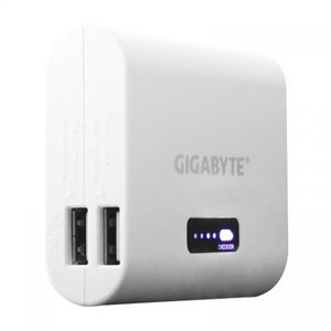 GIGABYTE モバイルバッテリー G60Aシリーズ 6000mAh ホワイト AS-GA602-W