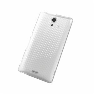 エレコム au SOL22用ソフトケース・DC／ラメクリア PA-SOL22UCJCR