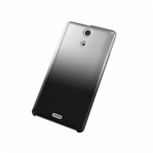 エレコム docomo SO-04E用シェルカバー／ブラック×シルバー PD-SO04EPVWBSV