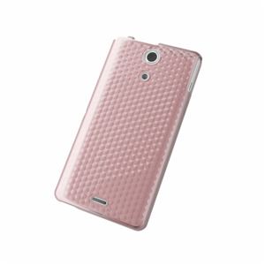 エレコム docomo SO-04E用ソフトケース・DC／ラメピンク PD-SO04EUCJPN