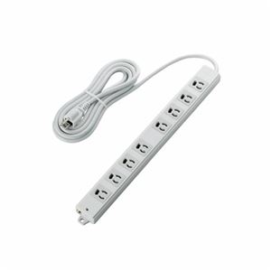 エレコム EU RoHS指令準拠 雷ガード二重構造工事用タップ T-WRMK3830LG／RS