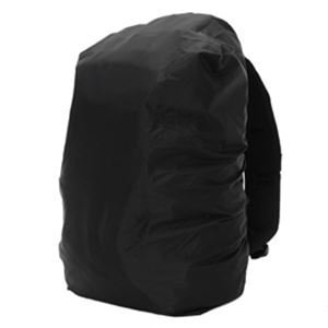 エツミ リュックサックカバーM（ブラック） E-6371