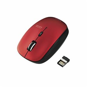 エレコム 5ボタンワイヤレスBlueLEDマウス M-BL21DBRD