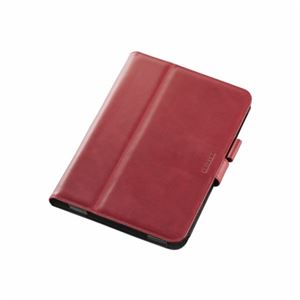エレコム iPad mini 用レザーケース（レッド） TB-A12SLC1RD