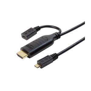 ミヨシ(MCO)MHL変換ケ-ブル 2m USA-MH2BK