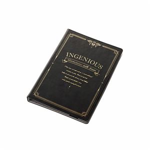 エレコム 7～8インチ用マルチサイズソフトレザーケース（ブラック×G） TB-01LCHTBK