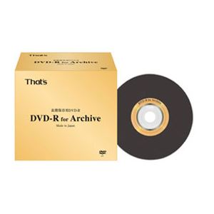 太陽誘電 That's DVD-R データ用 ブラックゴールド DR-47BGY10PAAR