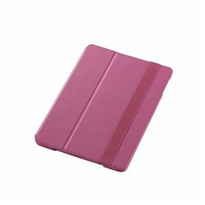 エレコム iPadAir用ソフトレザーカバー(2アングル)ピンク TB-A13PLF1PN