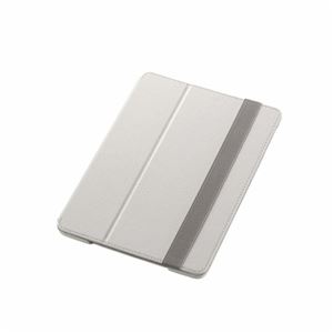 エレコム iPadAir用ソフトレザーカバー（2アングル）ホワイト TB-A13PLF1WH