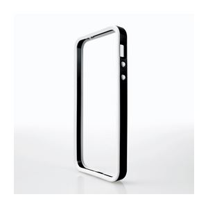 エレコム iPhone5／5S用ハイブリッドバンパー PS-A12HVB01