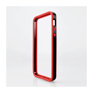 エレコム iPhone5／5S用ハイブリッドバンパー PS-A12HVB02