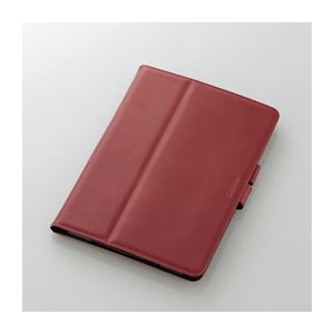 エレコム iPadAir用レザーケース（レッド） TB-A13LC1RD
