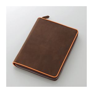 エレコム iPadAir用レザーケース（ブラウン） TB-A13LC2BR