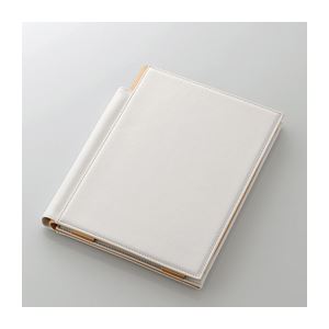 エレコム iPadAir用ソフトレザーケース（ホワイト） TB-A13LC3WH