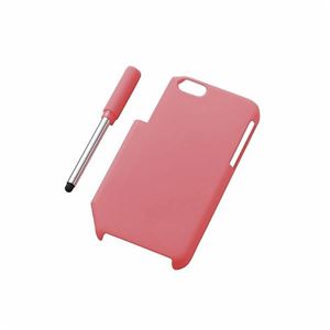 エレコム iPhone 5c用シェルカバー・タッチペン付／ピンク PS-A13PVTPPN