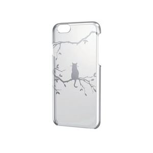 エレコム iPhone 6用シェルカバー/シルバー PM-A14PVAT10