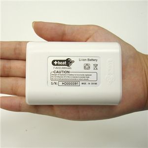 ヒーター内蔵 ヒートベスト レディース M ブラウン 【10秒で速暖】ヒーター内蔵　ヒートベスト