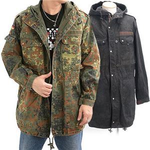 ミリタリーファッション ドイツ軍が放出した本物の軍服パーカーコート 古着 アイフソーの気ままなamebaブログ