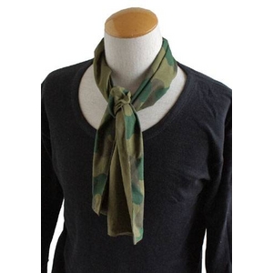 デンマーク軍放出 コットンスカーフカモフラージュデットストック 