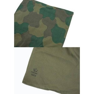 デンマーク軍放出 コットンスカーフカモフラージュデットストック 