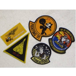 アメリカ軍 VF-31 ワッペン刺繍レプリカ 5枚セット 