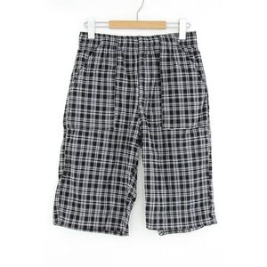楊柳生地チェックショ-トバンツ 97605 Lサイズ 【2枚セット】
