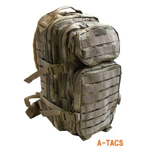 アメリカ軍 防水 突撃部隊 多機能リュックサック　NVBR037YN　A-TACS　【レプリカ】