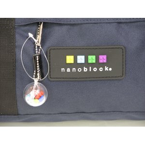 「nanoblock」ブランドボストンバック　NB005　ネイビー 