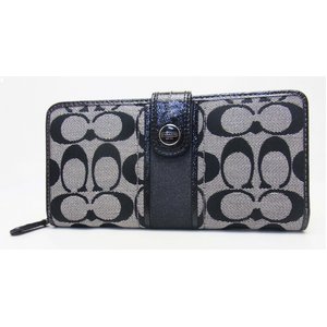 COACH(コーチ)F48784 SBWBK シグネチャー長財布 