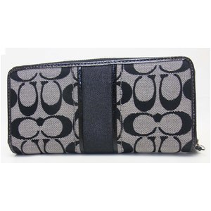 COACH(コーチ)F48784 SBWBK シグネチャー長財布 