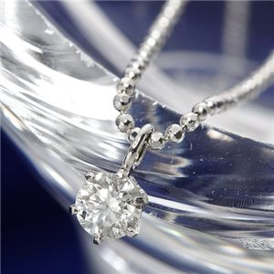 PT/0.15ctダイヤモンドプチネックレス Pt 0.15ctダイヤモンドプチネックレス 