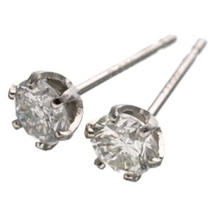 0.5ctダイヤプラチナピアス 最強コンビが驚異の安値で登場☆0.5ctダイヤプラチナピアス