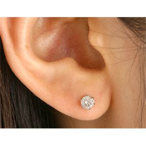 Pt900 ブラウンダイヤ0.5ctピアス Pt900 ブラウンダイヤ 0.5ct ピアス 
