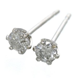 Pt900 ダイヤモンド計0.2ct一粒ピアス（プラチナ）164463 Pt900 ダイヤ0.2ctピアス 
